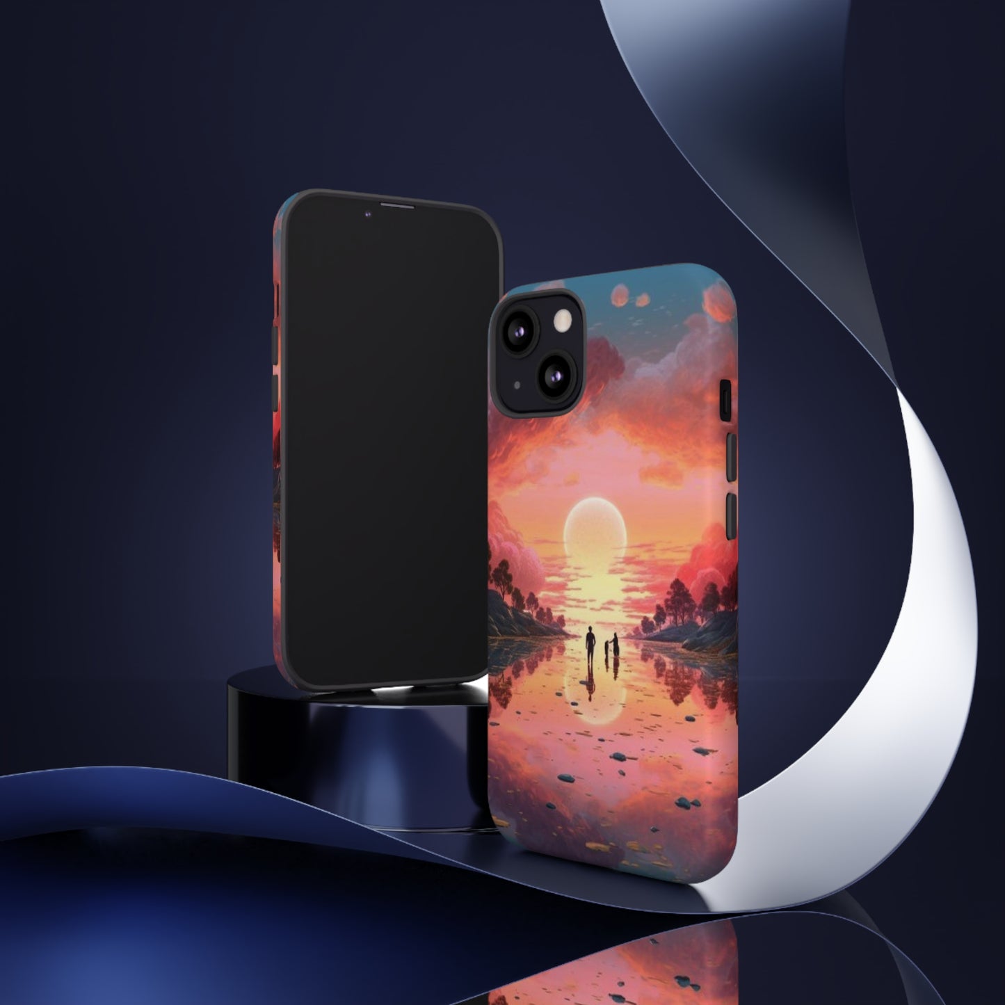 Fiery Sunset Cases
