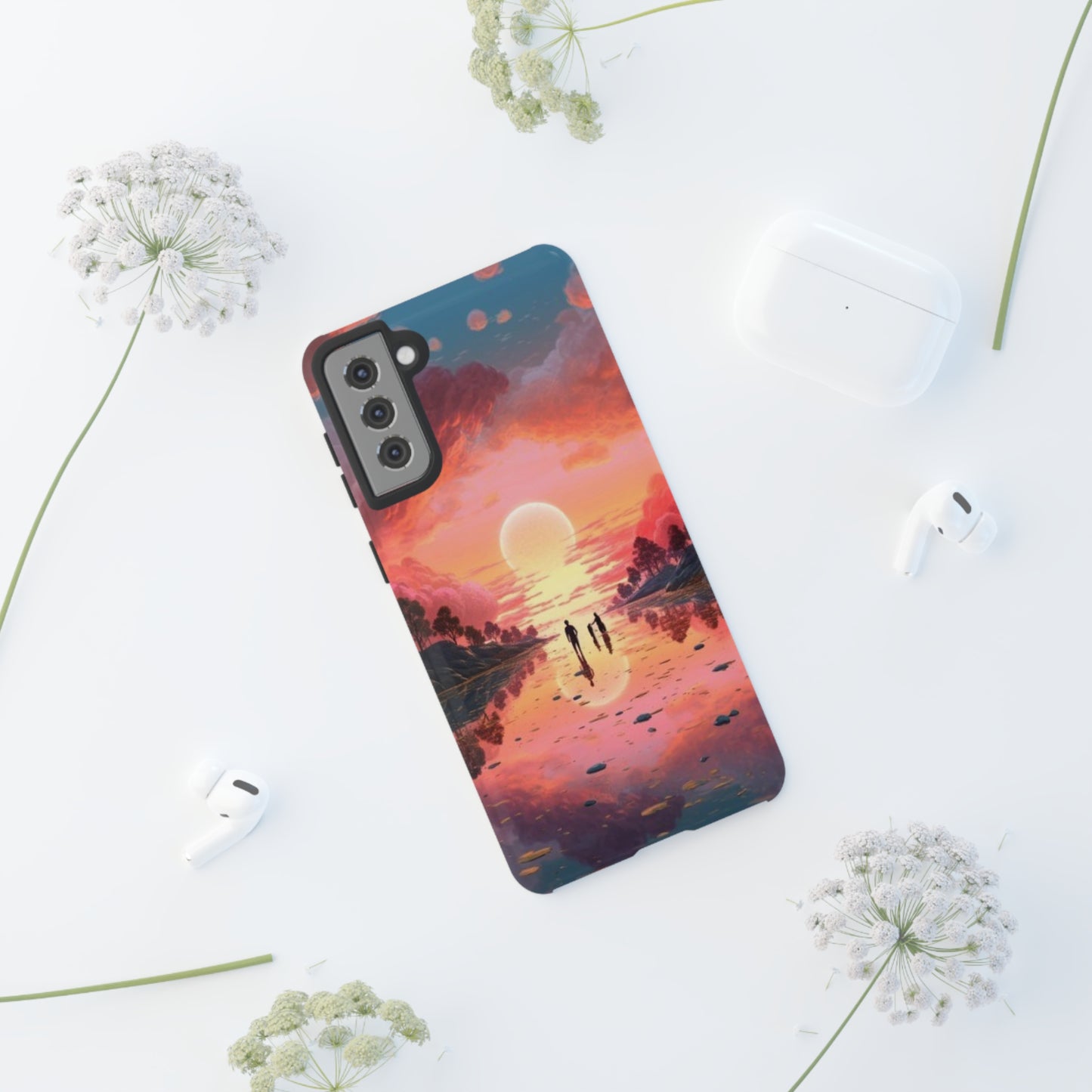 Fiery Sunset Cases