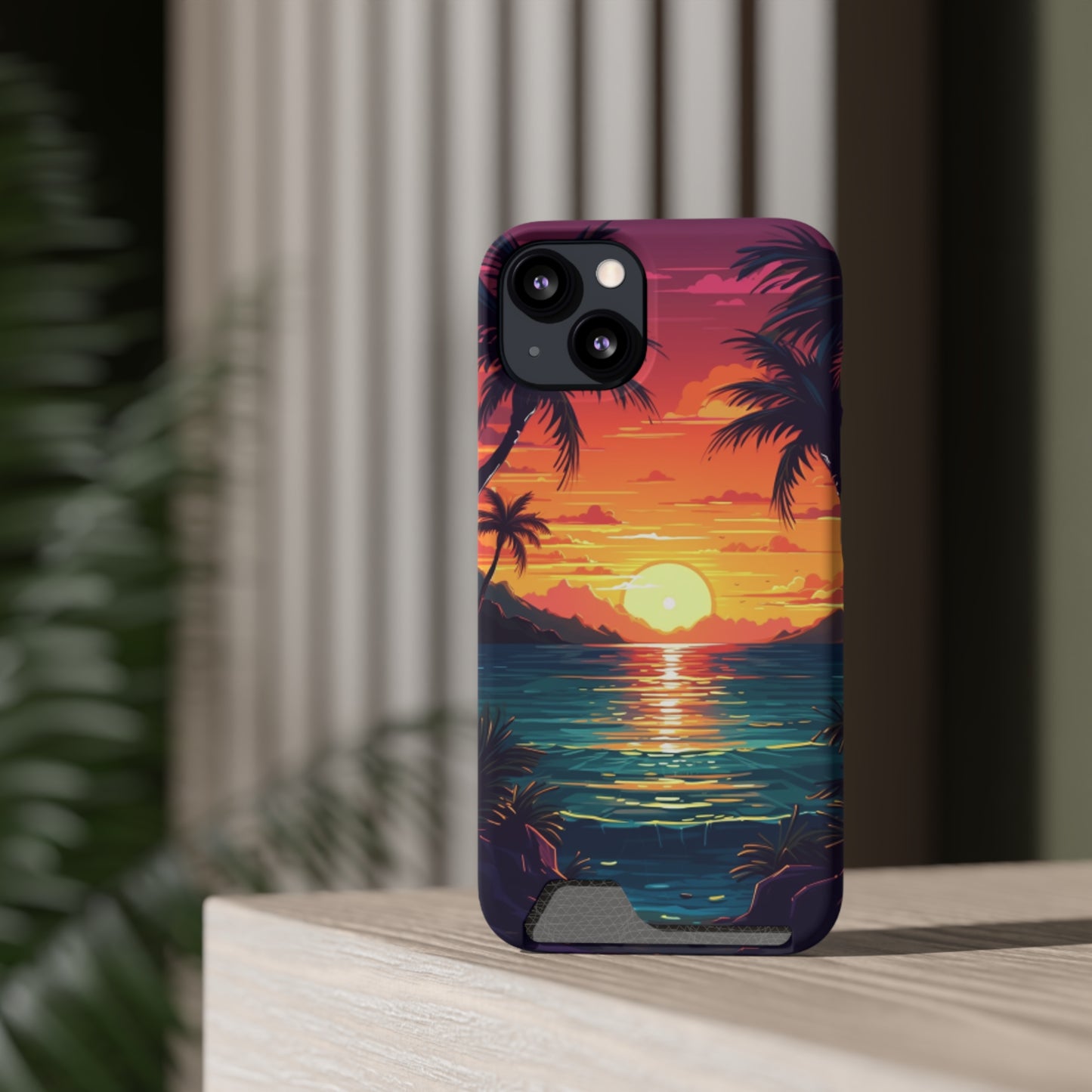 Sunset in bloom Case