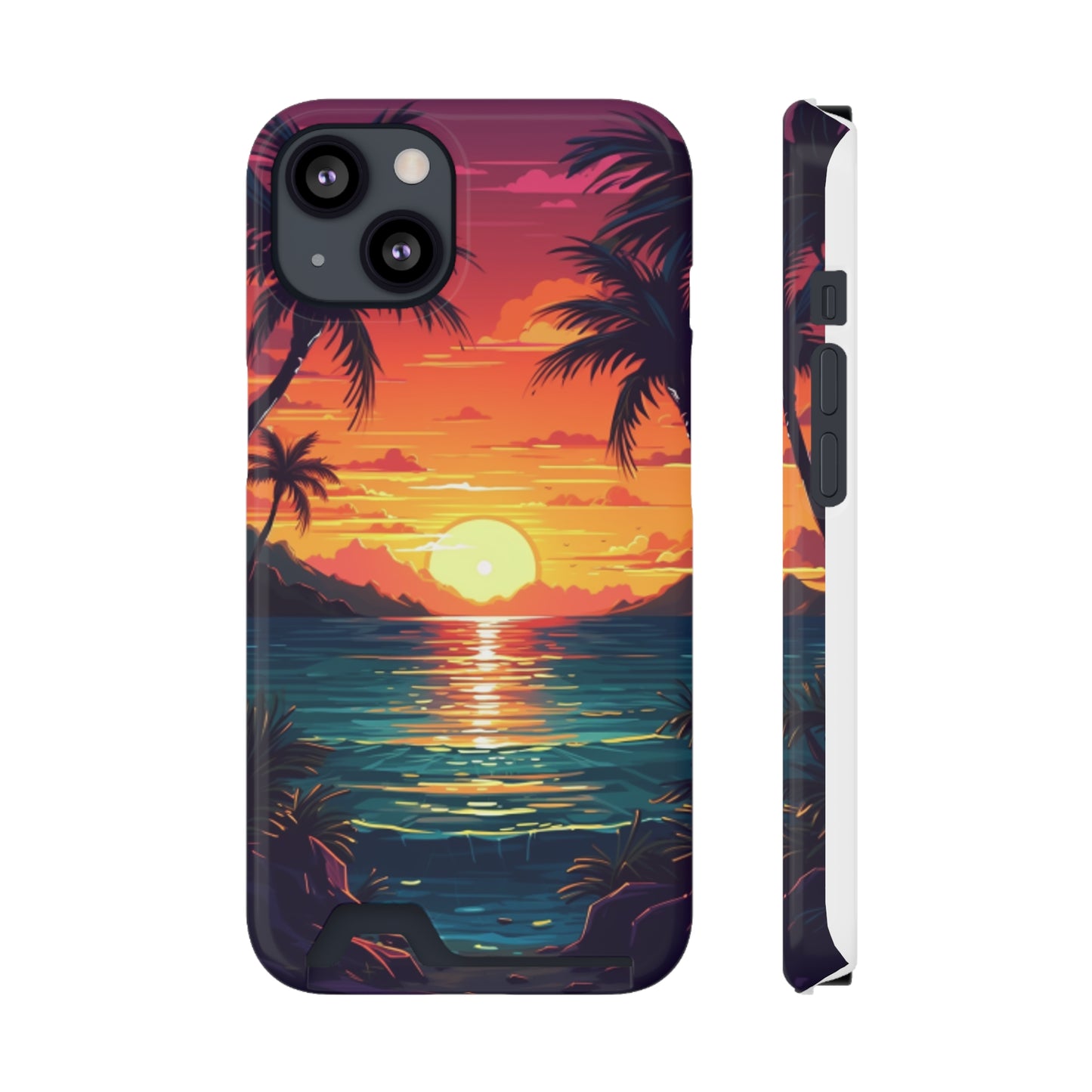 Sunset in bloom Case