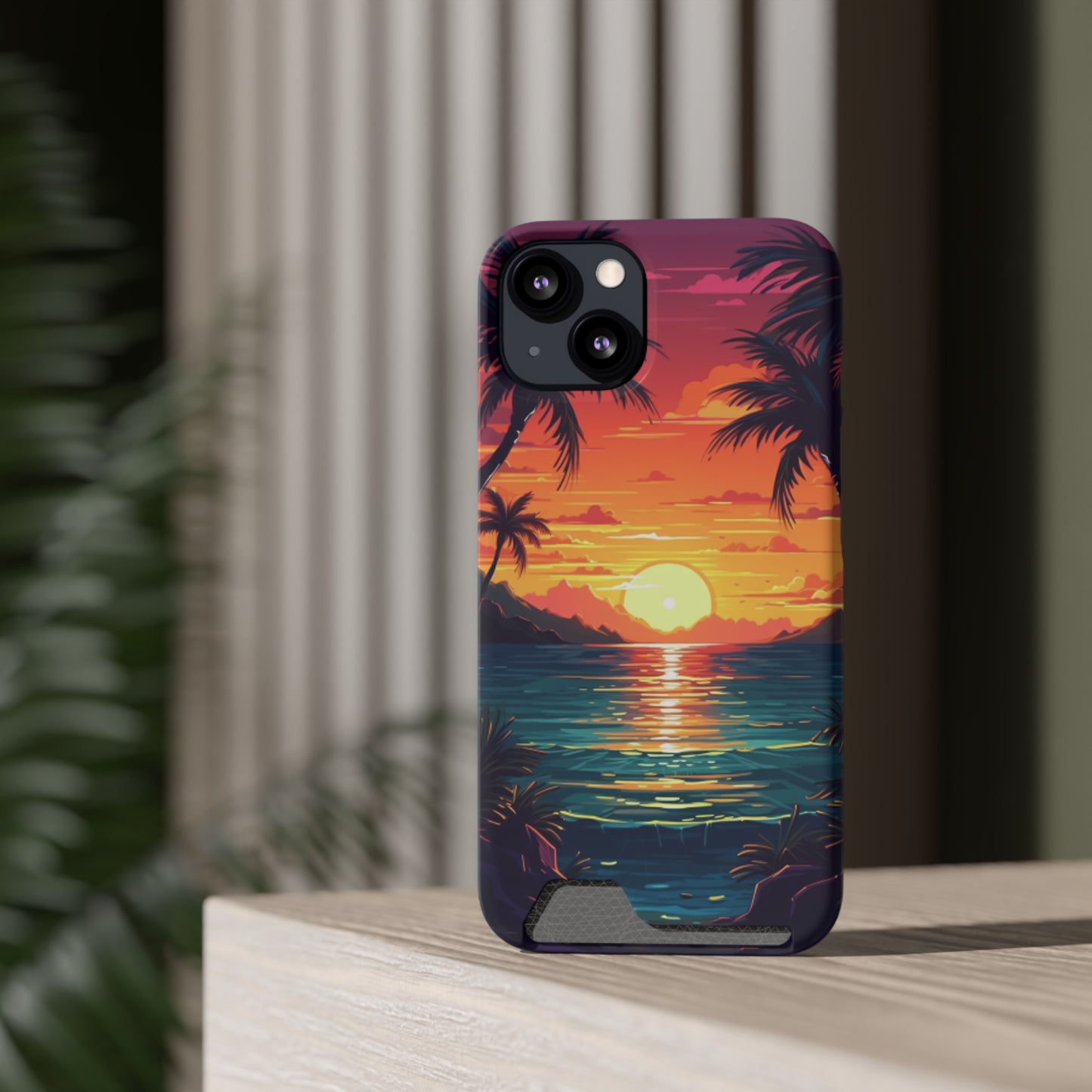 Sunset in bloom Case